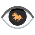 ojo + caballo