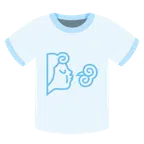 camiseta + rosto de vento