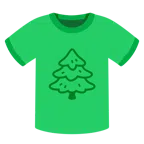 camiseta + conífera