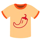 camiseta + pimenta