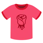 camiseta + rosa