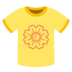 camiseta + flor