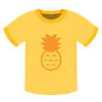 camiseta + abacaxi