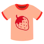 camiseta + morango