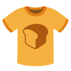 camiseta + pão