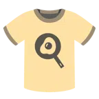 camiseta + ovo frito