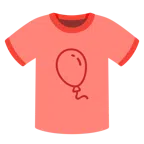 camiseta + balão