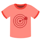 camiseta + no alvo
