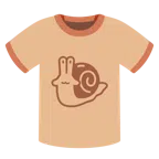 camiseta + caracol