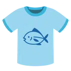 camiseta + peixe
