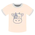 camiseta + rosto de vaca