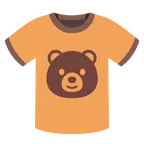 camiseta + rosto de urso