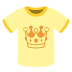 camiseta + coroa