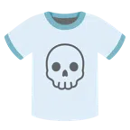 camiseta + caveira