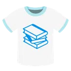 camiseta + livros