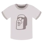 camiseta + moai