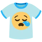 camiseta + rosto sonolento