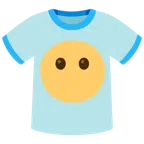 camiseta + rosto sem boca