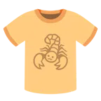 camiseta + escorpião