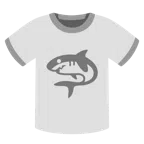 camiseta + tubarão