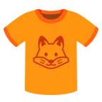 camiseta + rosto de raposa