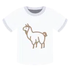camiseta + lhama