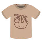 camiseta + preguiça