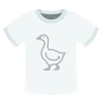 camiseta + ganso