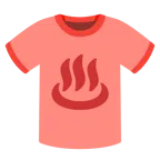 camiseta + chamas