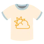 camiseta + sol por trás das nuvens