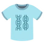 camiseta + correntes