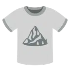 camiseta + montanha