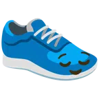 scarpa sportiva + faccina sollevata