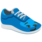 scarpa sportiva + faccina con sorrisetto