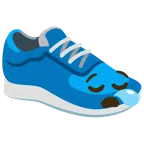 scarpa sportiva + faccina assonnata