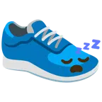 scarpa sportiva + faccina che dorme