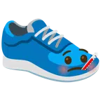 scarpa sportiva + faccina con termometro