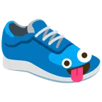 scarpa sportiva + faccina impazzita
