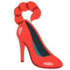 scarpa con il tacco + scorpione