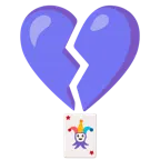 corazón roto + comodín