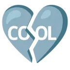 corazón roto + botón COOL
