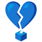 corazón roto + urna con papeleta