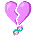 corazón roto + adn