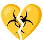 corazón roto + riesgo biológico