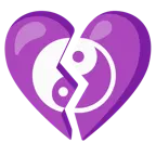 corazón roto + yin yang
