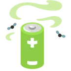 Kothaufen + Batterie