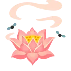 Kothaufen + Lotusblüte