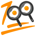 100 Punkte + Spiegelei in Bratpfanne