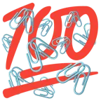 100 Punkte + verhakte Büroklammern