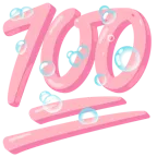 100 Punkte + Seife